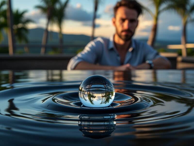 Photographier les reflets dans une goutte d’eau : le guide pour les beginners