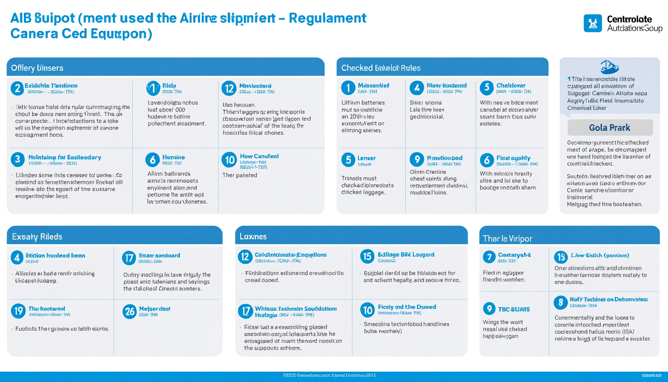 découvrez notre guide complet pour voyager en avion avec votre matériel photo. apprenez toutes les réglementations à connaître sur le transport d’appareils et d’accessoires photo en cabine ou en soute, ainsi que nos conseils pratiques pour un voyage sans souci.