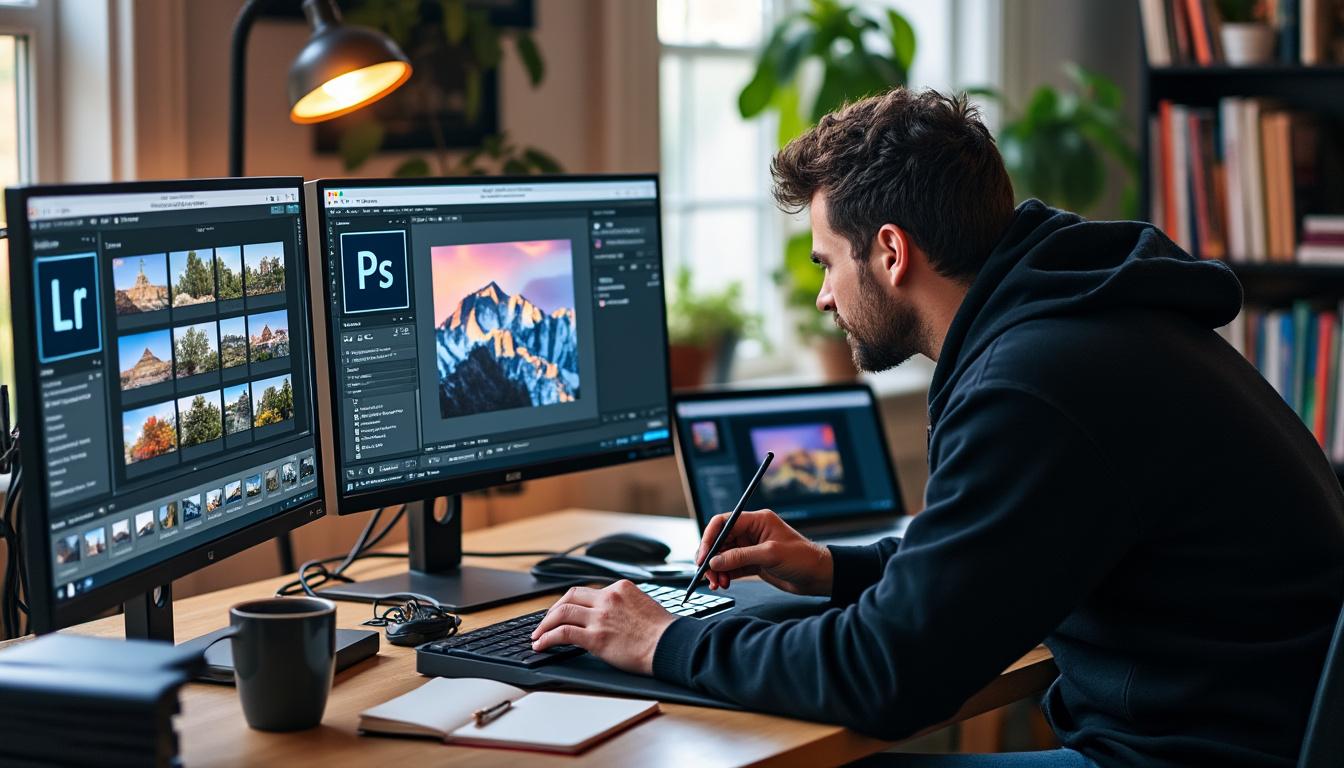 découvrez les différences clés entre photoshop et lightroom pour choisir l'outil idéal qui transformera votre retouche photo et optimisera votre flux de travail.