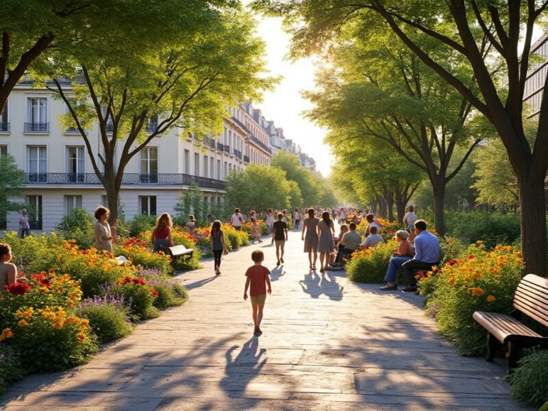 Pourquoi les photos de la coulée verte à René-Dumont à Paris captivent-elles autant ?