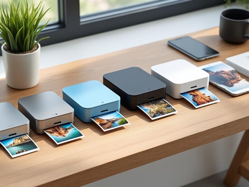 Choisir une imprimante nomade photo : notre comparatif des modèles compacts