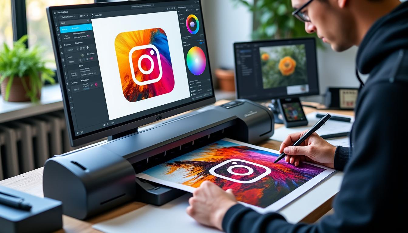 découvrez comment agrandir une photo instagram pour obtenir une impression grand format de qualité professionnelle, en conservant la netteté et les détails essentiels.