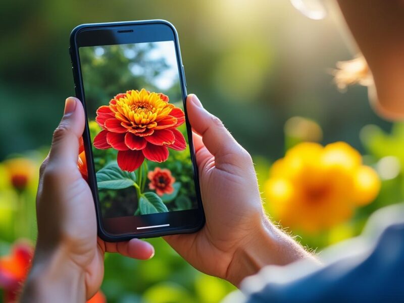 Comment identifier une fleur par photo grâce aux meilleures applications
