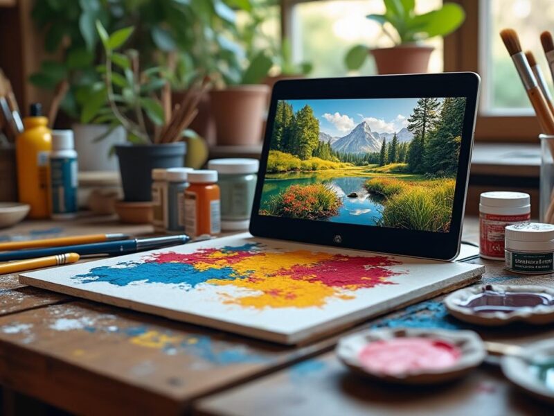 Les meilleures techniques pour transformer une photo en peinture à l&rsquo;huile