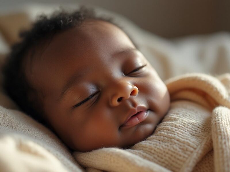Nouveau-né noir en photo : nos conseils pour gérer les lumières et contrastes